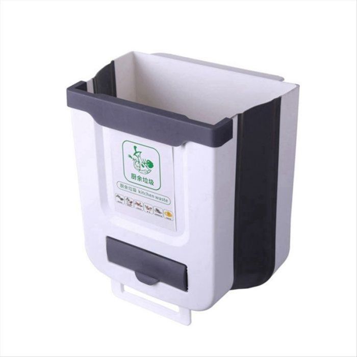 Poubelle Pliable pour Camping-Car Caravane et Maison - Grande Capacité Matériau PP Durable Facile à Nettoyer