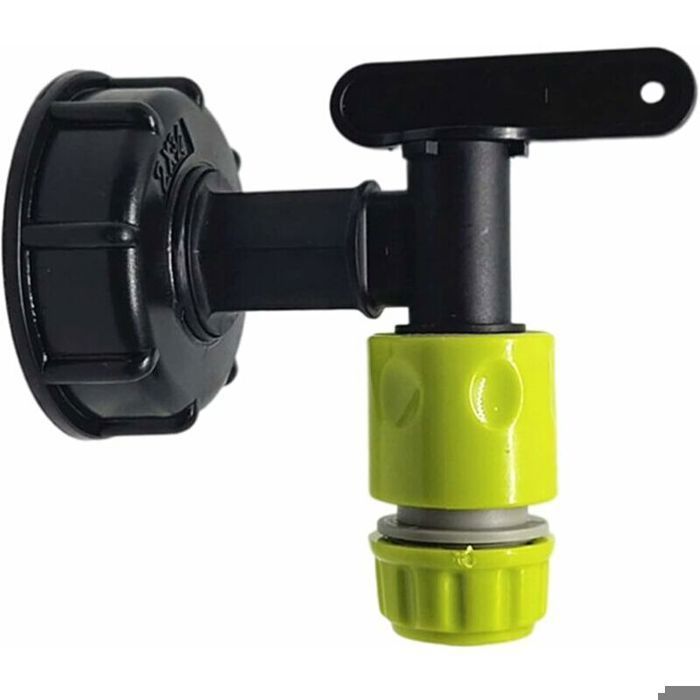 Robinet Cuve 1000l Plastique avce Raccord Tuyau darrosage Adaptateur de ...
