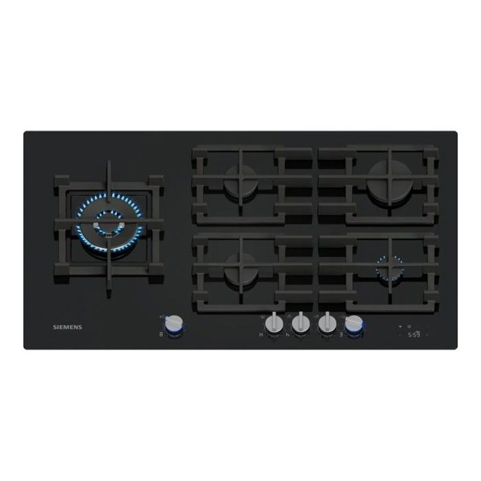 Plaque de Cuisson à Gaz Siemens iQ700 5 Zones 12500W Noir - ER9A6SH40