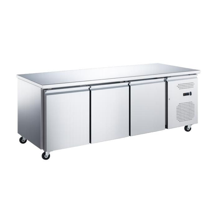 Desserte réfrigérée positive - PESAGE MB - 1795 mm - 3 portes - 417 L - -2/+10°C