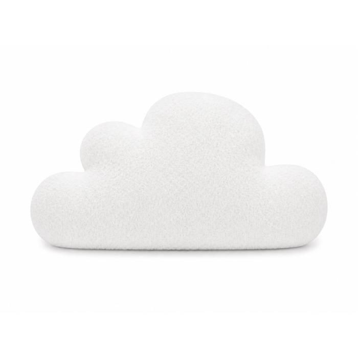 Coussin décoratif - Coussin étoile Boucle - Tissu bouclé ultra doux - Garnissage billes - Fait main