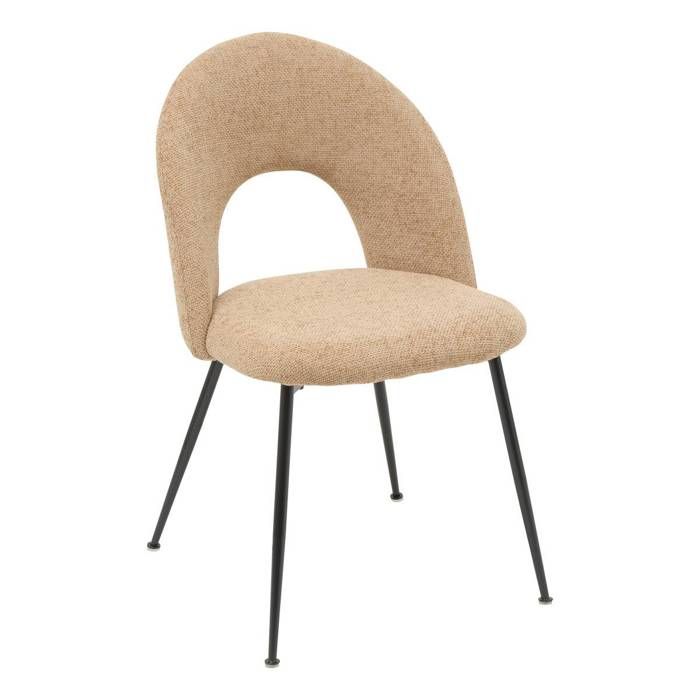 Chaise Raven H.81cm beige - Atmosphera Créateur dintérieur Chaise Raven H.81cm beige - Atmosphera Créateur dintérieur