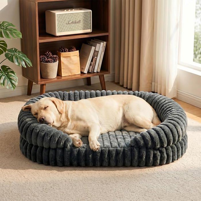 Panier Chien Orthopédique Grande Taille Lavable115x85cm  Memoire de Forme Lit pour ChienCanapé L 115 x l 85 x 20 cm Gr CORBEILLE
