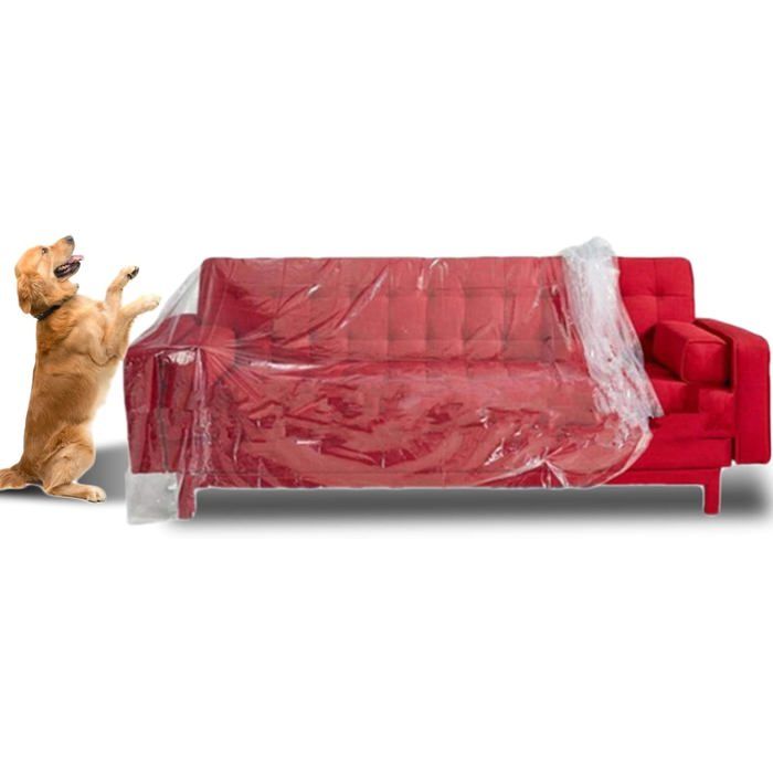 Housse De Canapé 2 X 3 M - En Plastique Durable - Pour Canapé Fauteuil Pouf - Imperméable - Protection Contre La Poussière[RD184]