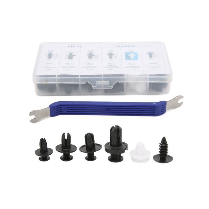 Lot De 50 Clips De Fixation Blancs Pour BMW Série 3 E36 E46 - Plastique Haute Qualité, Longueur 35 Mm - Pour Moulures Porte, Pare-chocs