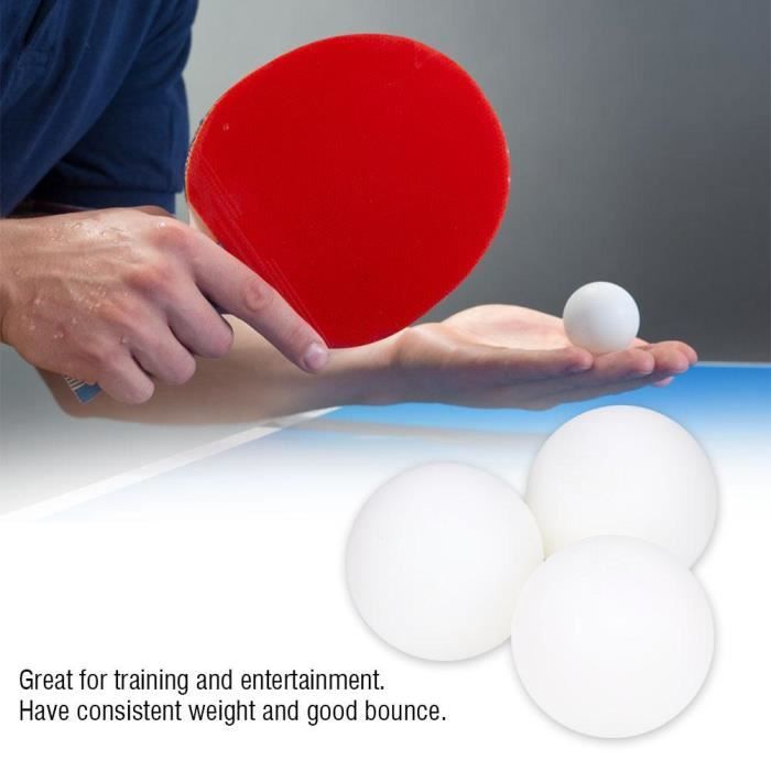 Professionnel de balles de tennis de table 1 étoiles de Ping Pong Entraînement Compétition Pack de 100