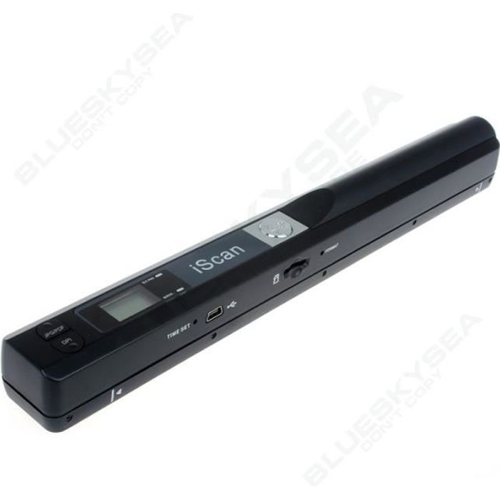 900DPI A4 Portable iScan Color USB 2.0 Mobile PDF - JPE Document Photo HD Scanner