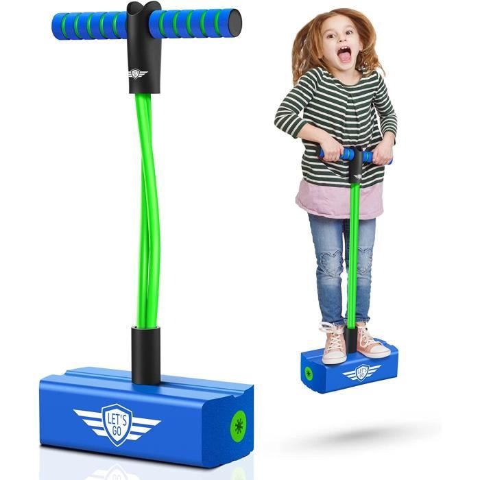 Pogo Stick pour Enfants - Fille Jeux Plein Air Jouet et Cadeau