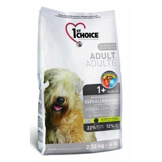 1st Choice Adulte Hypoallergenique Pour Chien De Toutes Races