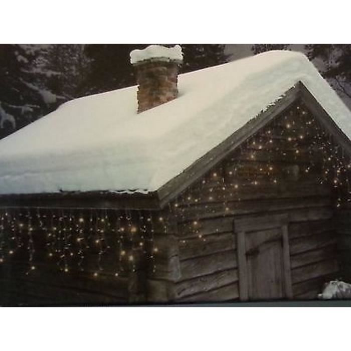GUIRLANDE EN FORME DE STALACTITE GLACON 360 LED LUMIERE LAMPE NOEL