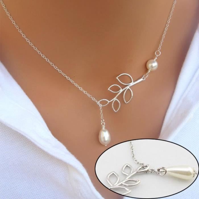 collier argent pendentif perle collier argent pendentif perle