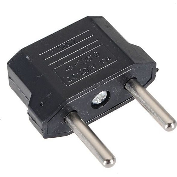 Adaptateur Secteur USA Chine Vers Prise éléctrique EU France Europe