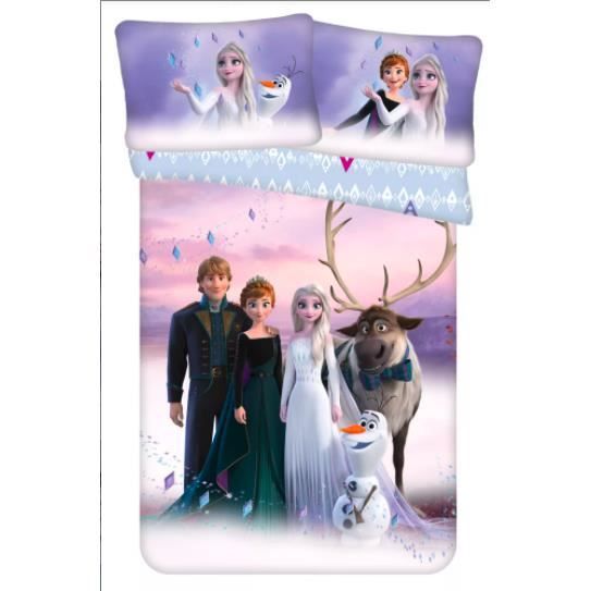 Disney La Reine des neiges Parure de lit enfant (petite) 100&times;135 , Parure de lit b&eacute;b&eacute; Ana et Elsa