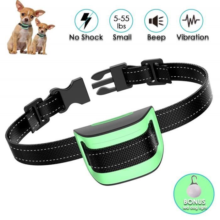 MASBRILL Collier de Chien Qui aboie pour 2.5-25 kg Petits Chiens 