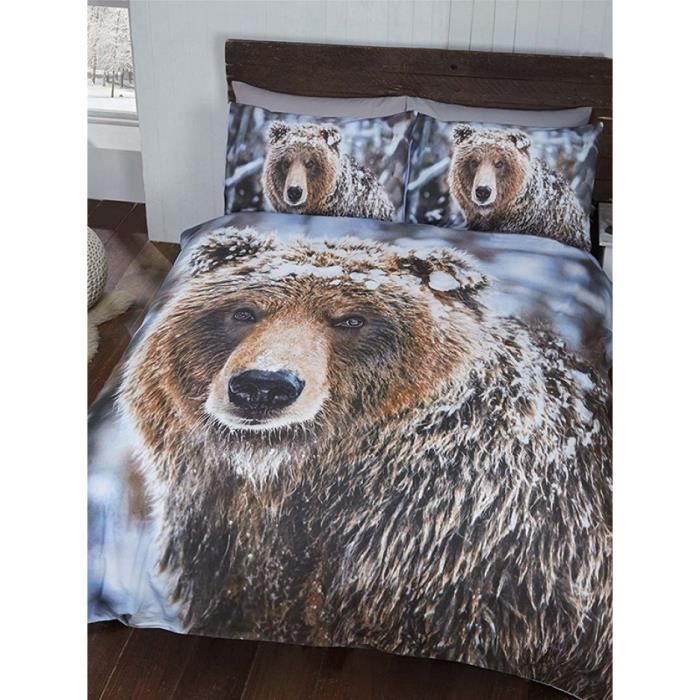 Housse De Couette 140x200 Enfant Attrape Rêves Motif Parure De Lit 1 Personne Imprimé Microfibre