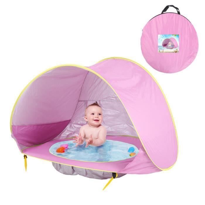 Tente D Activite Integre Tente De Jeu Bebe Pliable Piscine Para Soleil Ombre Bebe Pour Plage Exterieur Jardin Cadeau Fille Garcon R Cdiscount Jeux Jouets