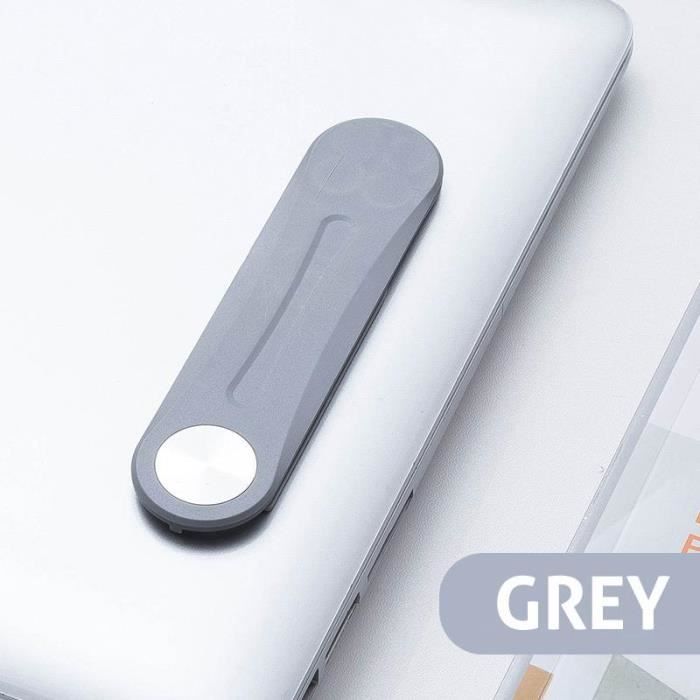 Support Magnétique Pour Téléphone Sur Ordinateur Portable - Clip Latéral, Aluminium - Compatible IPhone/Android - 7