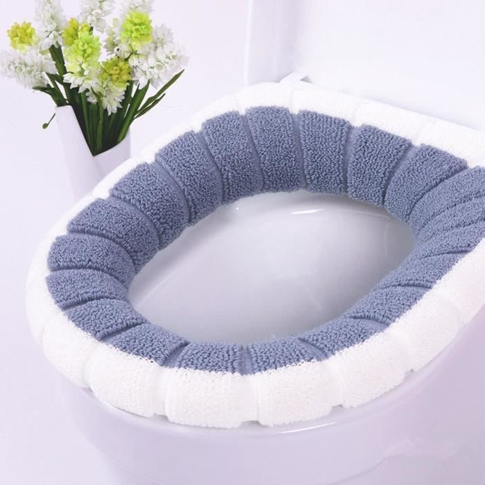 Housse De Siège De Toilette Chaud & Lavable | Confort Hiver, Universelle Pour Toutes Les Toilettes - 6