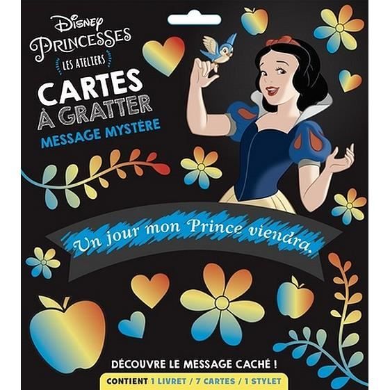 Les Ateliers Disney - Cartes à gratter - Messages mystères - Disney  Princesses - Cdiscount Beaux-Arts et Loisirs créatifs