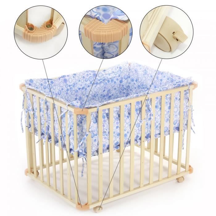Parc Bebe 100 X 75 Evolutif 3 Niveaux Cdiscount Puericulture Eveil Bebe
