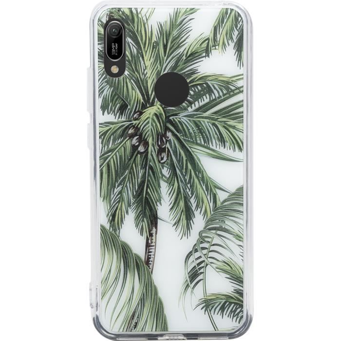 Coque Huawei Y6 2019 Palmiers Rigide