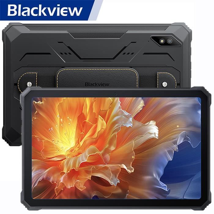 Blackview Active 8 Tablette Tactile Incassable 10.36 2.4K FHD+ 12Go+128Go(SD 1To) 22000mAh(33W) 16MP+13MP Android 13 – Noir