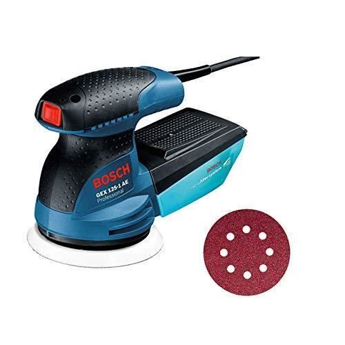 Ponceuse Excentrique Bosch GEX 125 1 AE Plateau 125 mm Filaire