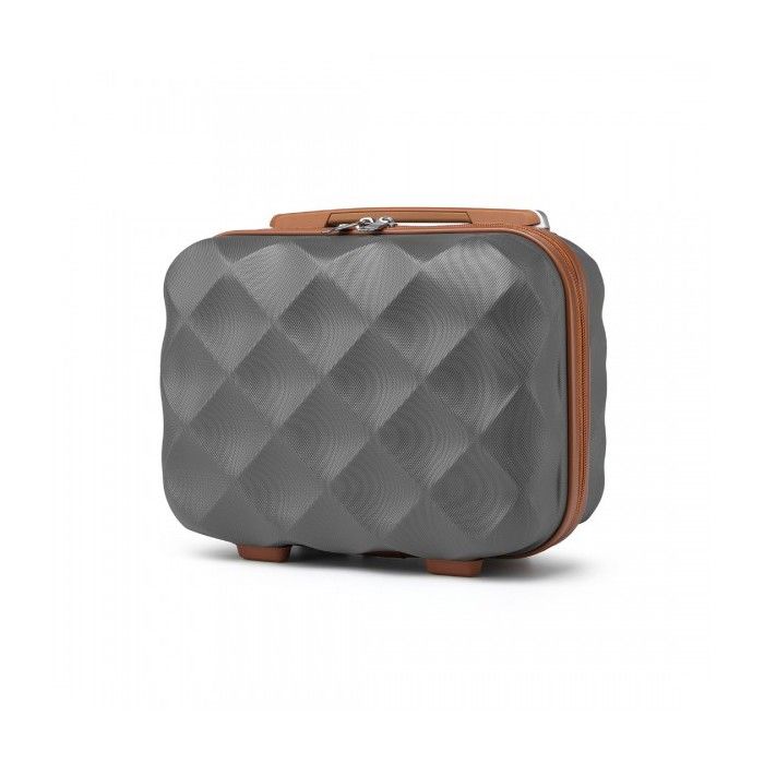 British Traveller Vanity Case Rigide 30x25x17cm, Trousse de Toilette Rigide  10L, Trousse de Toilette Portable étanche Vanity Voyage