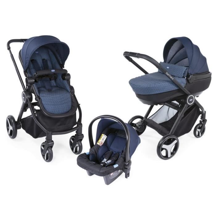 CHICCO Poussette TRIO Best Friend Comfort Oxford Cdiscount Puericulture Eveil bebe