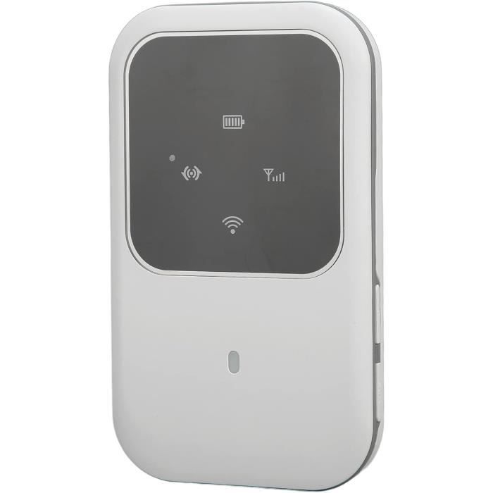 Hotspot WiFi Portable 4G/5G - Routeur Avec Slot SIM, Batterie 2100mAh, Jusqu'à 10 Appareils Connectés