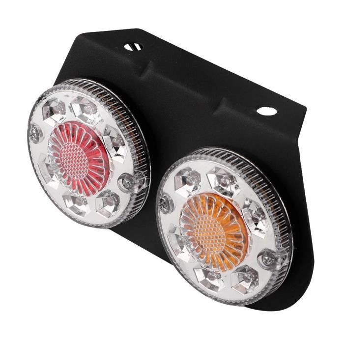 Feu Arrière LED Intégré Avec Clignotants Pour Yamaha FZ1 FZ8 2006-2012 - Lentille Fumée