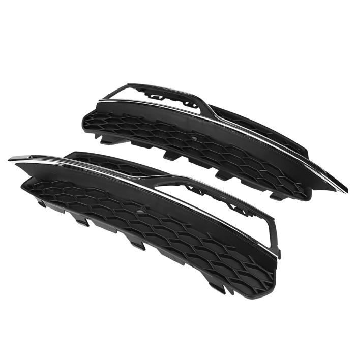 Grille De Phare Antibrouillard Avant Pour BMW Série 1 F20/F21 3/5 Portes 2011-2015 (pré-lifting) - Noire, ABS, Remplacement Facile