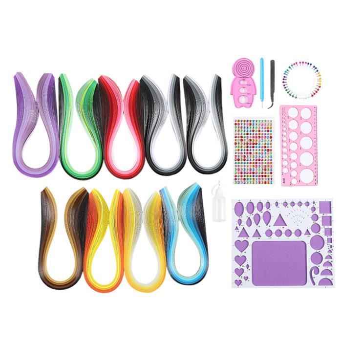 Duokon Paper quilling Kit de Papier Quilling Gradient de Démarrage