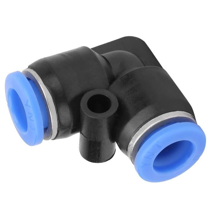 Nouveau coude en plastique Quick Connect pour ligne de flexible pneumatique, application de machines de raccordement de tuyaux d'air | Accessoires en plastique Nouveau coude en plastique Quick Connect pour ligne de flexible pneumatique, application de machines de raccordement de tuyaux d'air | Accessoires en plastique