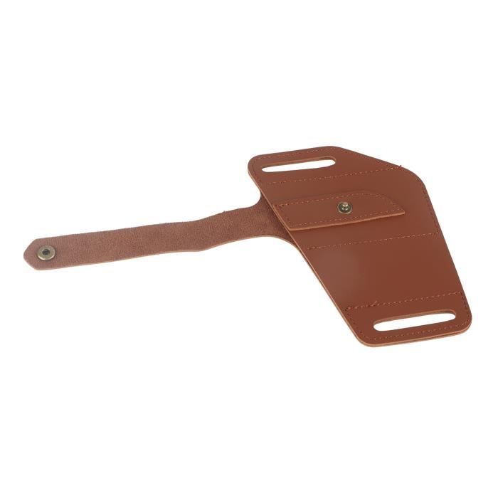 Étui En Cuir Pour Multi-outils Avec Porte-clés – Organisateur De Ceinture ST1 – Noir
