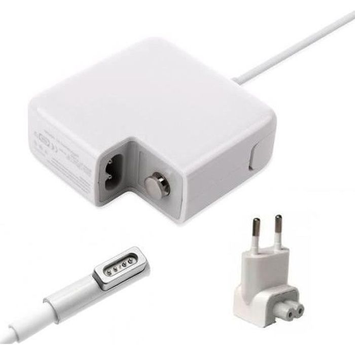 15€ sur Chargeur Secteur MagSafe 85W pour MacBook Pro - Chargeur et câble  d'alimentation PC - Achat & prix