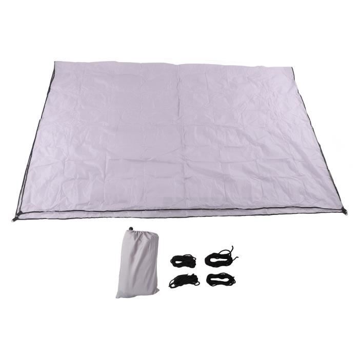 Voile d'ombrage Auvent imperméable Couverture protection anti-UV