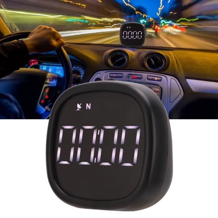 5V voiture HUD affichage alarme de survitesse compteur de vitesse GPS numérique universel de haute précision