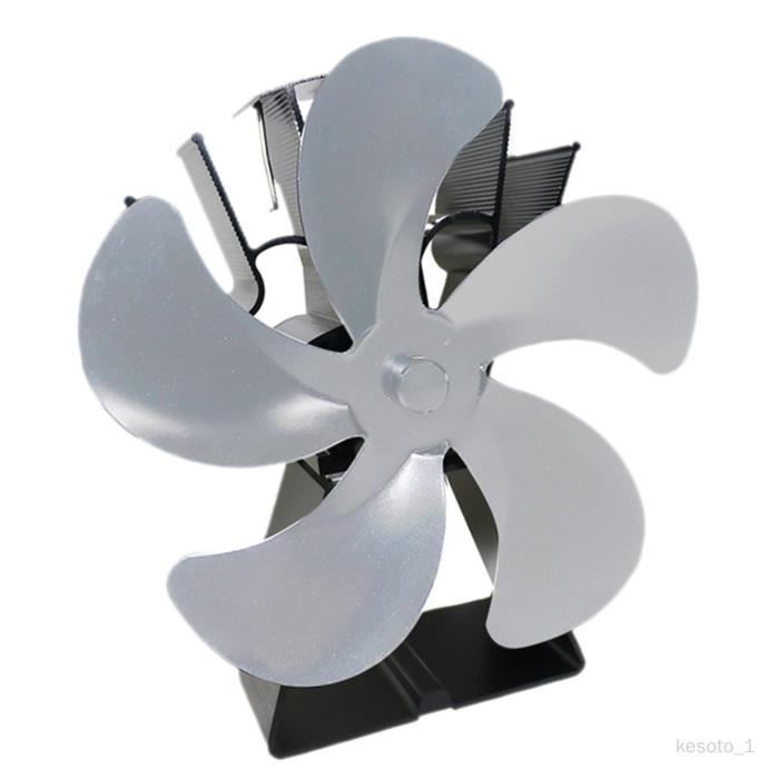HAWCAFU Ventilateur poele à Bois Ventilateur de cheminée à Chaleur 4