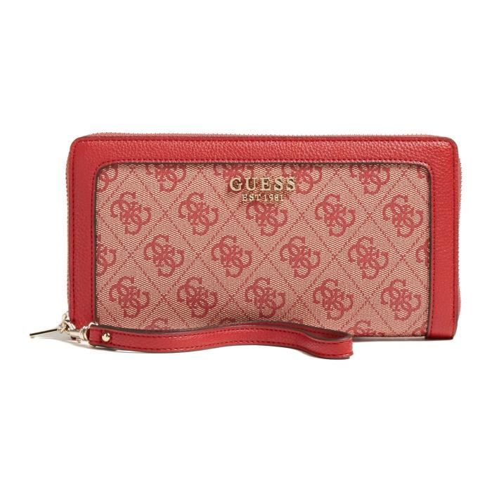 Guess ADELARD CHEQUE ORGANIZER - Portefeuille - black/noir