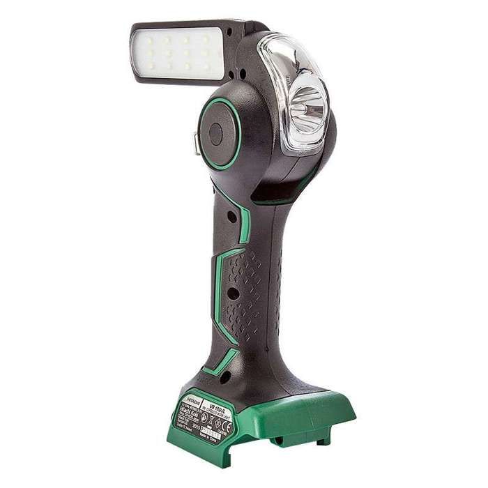 Lampe torche - HITACHI - UB18DJLL0Z - Rechargeable - 3 modes - 12 LED Lampe torche - HITACHI - UB18DJLL0Z - Rechargeable - 3 modes - 12 LED