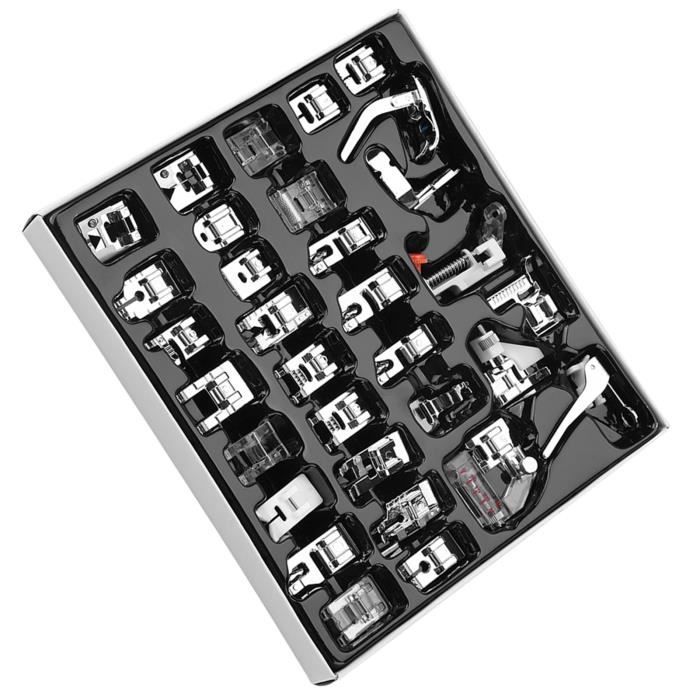 Set 62 Pieds Machine à Coudre - Compatible Brother Singer Babylock Domestique