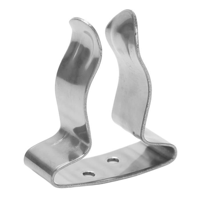 Clip de ressort pour pagaie de kayak, clip à bouton poussoir en acier