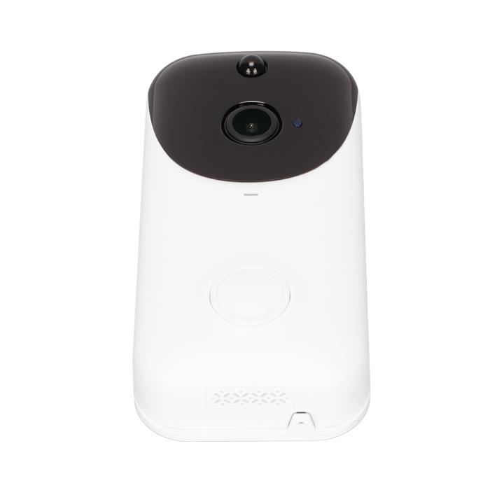 OSRAM Sonnette Vidéo SMART+ Wi-Fi 3MP 2K Batterie IP66 Blanc