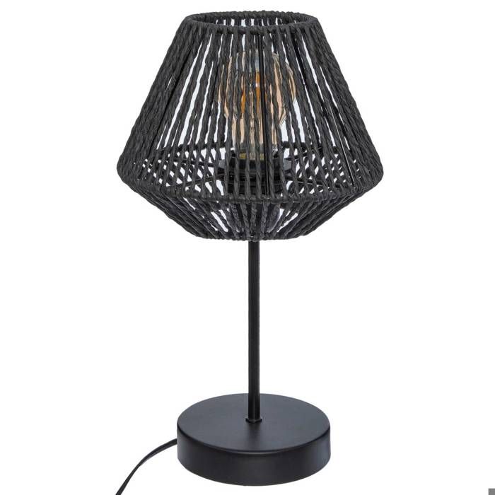 Lampe Jily noir H34cm - Atmosphera createur dinterieur - Noir