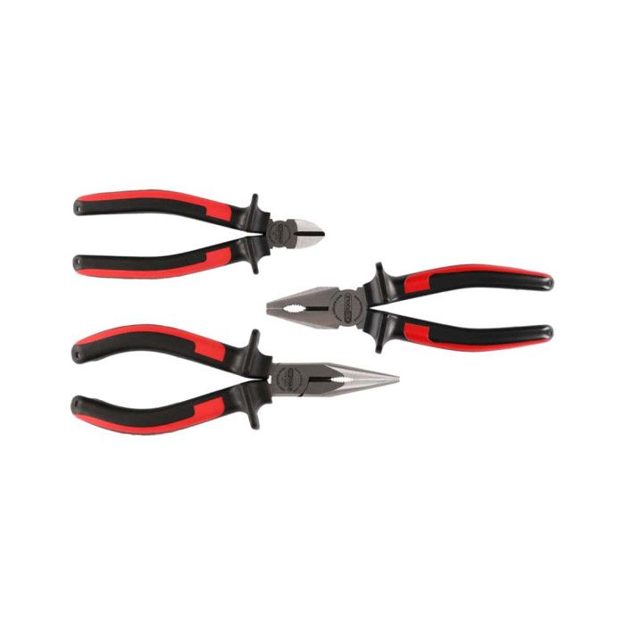 Ensemble de 3 pinces longues HBM Profi 400 mm Ensemble de 3 pinces longues HBM Profi 400 mm