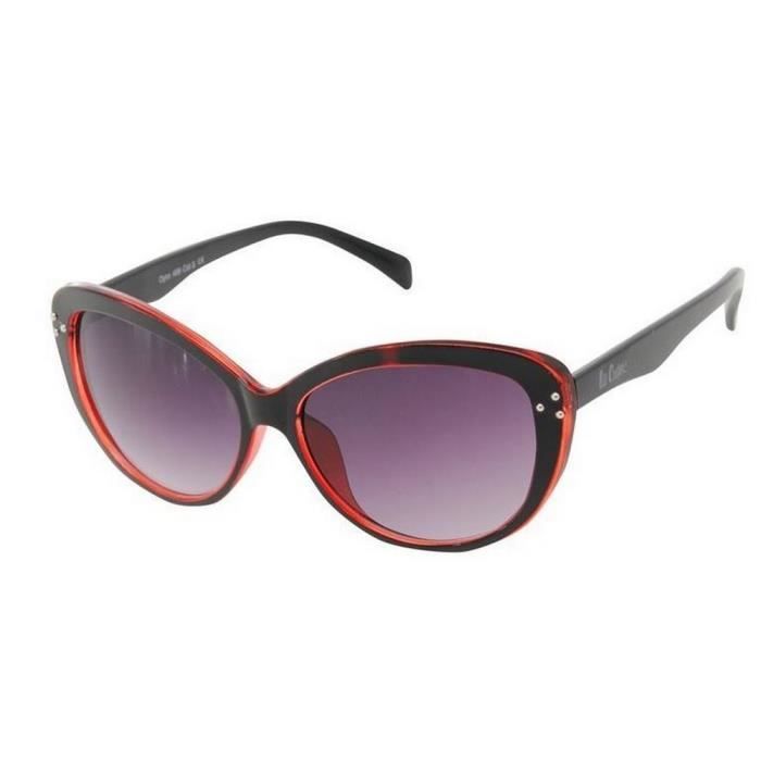 Lunettes de Soleil Femme Lee Cooper Jacqui Noir et Rouge