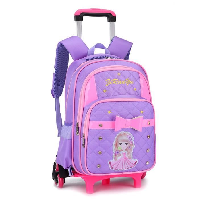 Cartable Kawaii Garçons Filles + Trousse - Sac D'École Primaire Avec Badges Et Pendentif