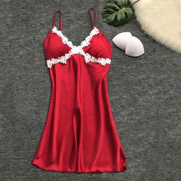 Nuisette Femmes Sexy De Nol Pyjama Sexy en Peluche Nuisette Vtements De