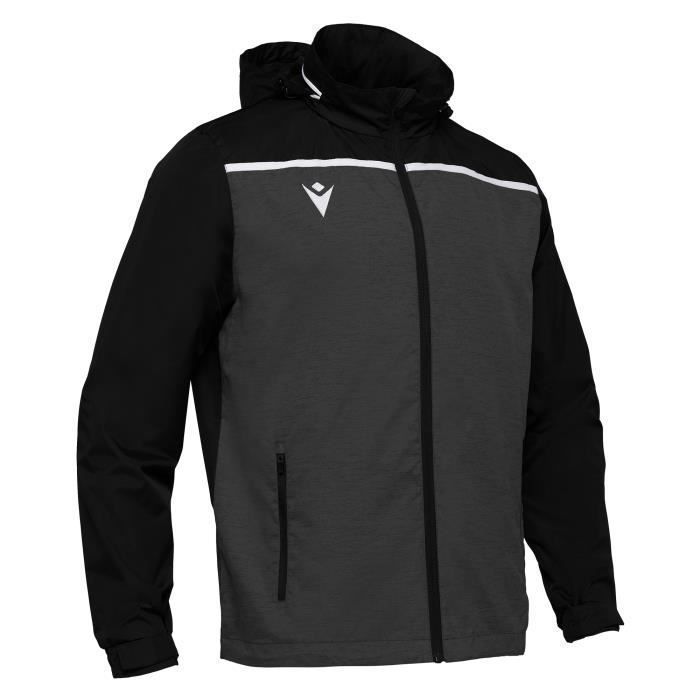 Coupe-vent Multisport - Macron Tully - Homme - Noir/Blanc Coupe-vent Multisport - Macron Tully - Homme - Noir/Blanc